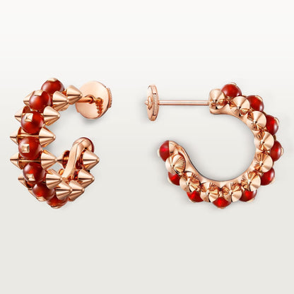 [Camiery] CLASH 7.9MM AGATE CHALCEDONY EARRINGS