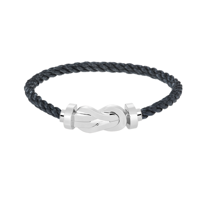 [Camiery]CHANCE LARGE 8 FIGURE BUCKLE NO DIAMOND BRACELET SILVER