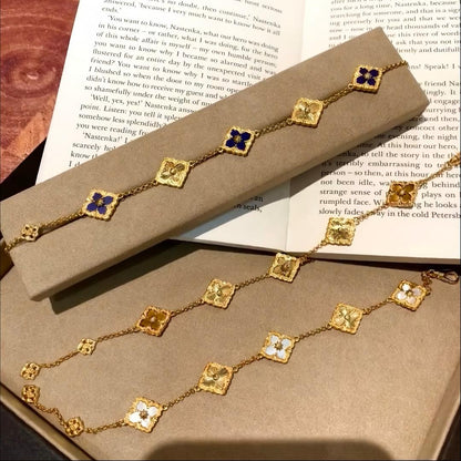 [Camiery JEWELRY] OPERA 5 MOTIFS TULLE ENAMEL BRACELET