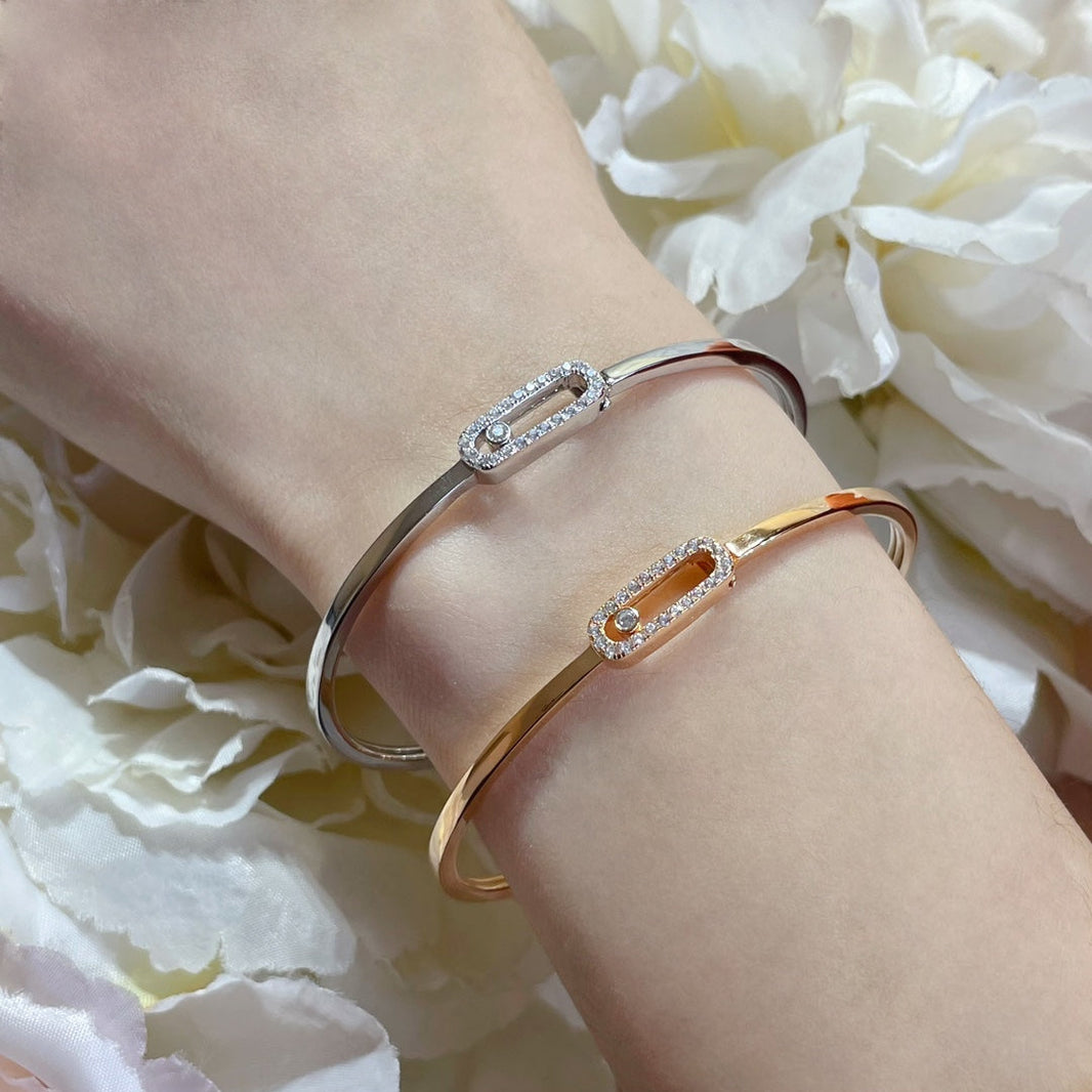 [Camiery]Move Uno pavé flex bangle medium