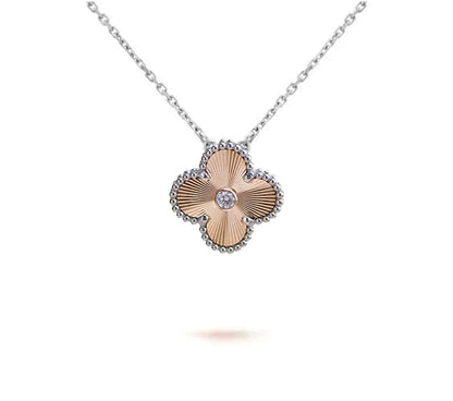 [Camiery]CLOVER 15MM NECKLACE SILVER COLLECTION
