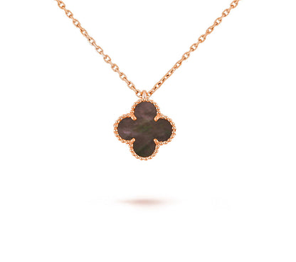 [Camiery]CLOVER MINI 9.5MM CARNELIANS NECKLACE COLLECTION