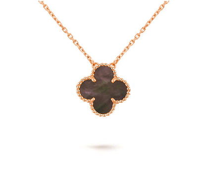 [Camiery]CLOVER 15MM SINGLE FLOWER NECKLACE COLLECTION