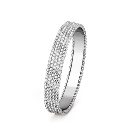 [Camiery]  FIVE-ROW DIAMOND BRACELET