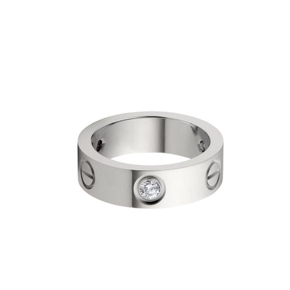 [Camiery] LOVE 5.5MM 3 DIAMOND RING