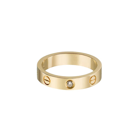 [Camiery] LOVE 4MM 1 DIAMOND RING