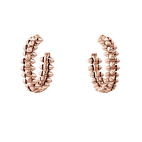 [Camiery] CLASH SMALL HOOP EARRINGS