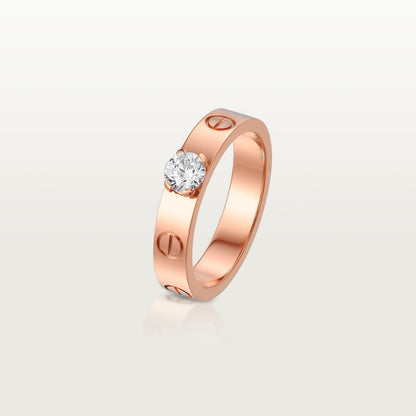 [Camiery] LOVE RING 3.6MM 1 BIG DIAMOND