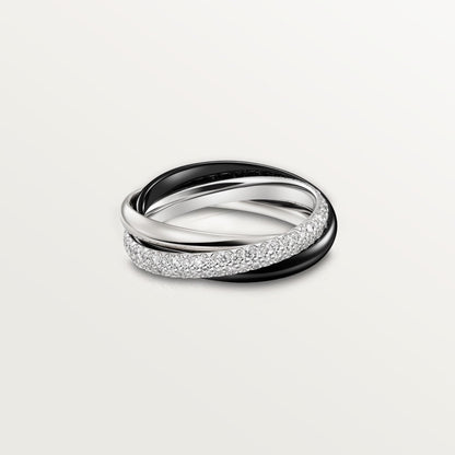 [Camiery] TRINITY 3.2MM RING BLACK CERAMIC