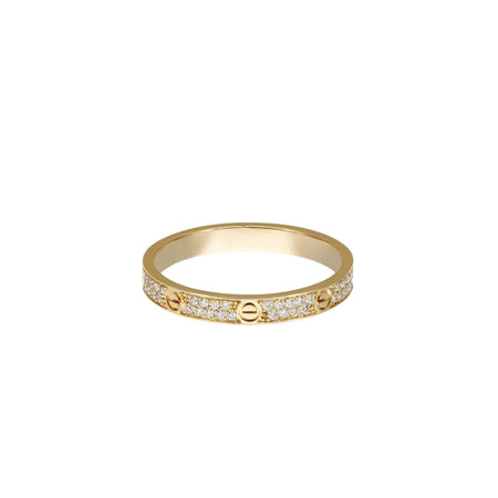 [Camiery] LOVE RING 2.65MM DIAMOND