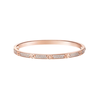 [Camiery] LOVE BRACELET 3.65MM DIAMOND-PAVED