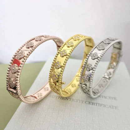 [Camiery]CLOVER BRACELET 8MM DIAMONDS