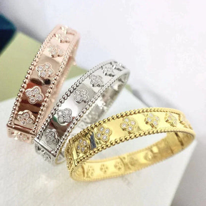 [Camiery]CLOVER BRACELET 8MM DIAMONDS