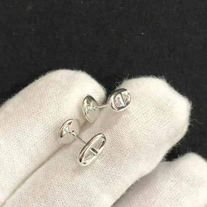 [Camiery]CHAINE SMALL EARRINGS GOLD AND SILVER