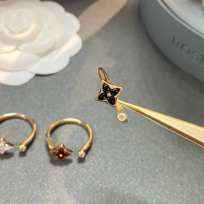 [Camiery]STAR 1 DIAMOND OPEN RING