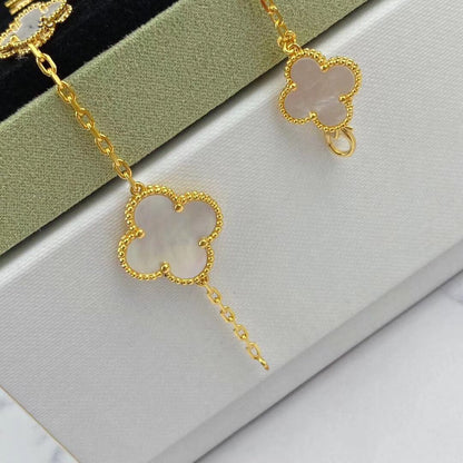 [Camiery]MAGIC CLOVER MOP GOLD BRACELET 5 MOTIFS
