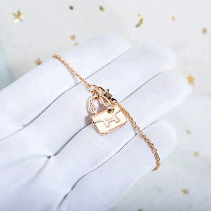 [Camiery]AMULETTE PEDANT ROSE GOLD NECKLACE