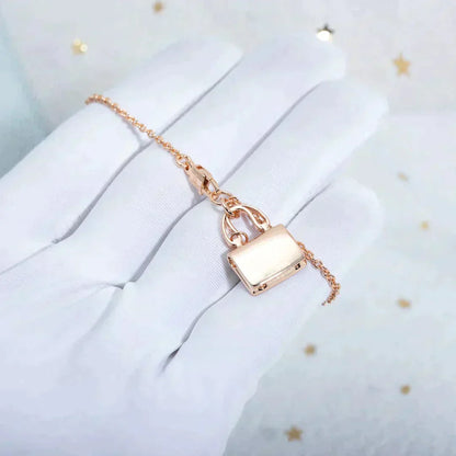 [Camiery]AMULETTE PEDANT ROSE GOLD NECKLACE