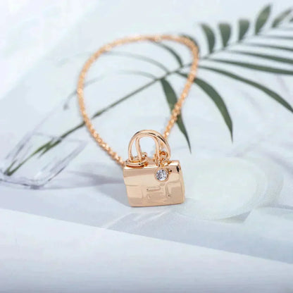 [Camiery]AMULETTE PEDANT ROSE GOLD NECKLACE