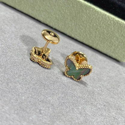 [Camiery]BUTTERFLY DARK MOP  EARRINGS