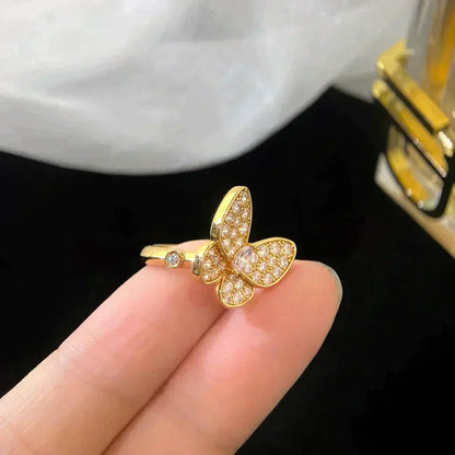[Camiery]BUTTERFLY DIAMOND RING