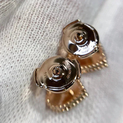 [Camiery]HEART CARNELIAN STUD EARRINGS