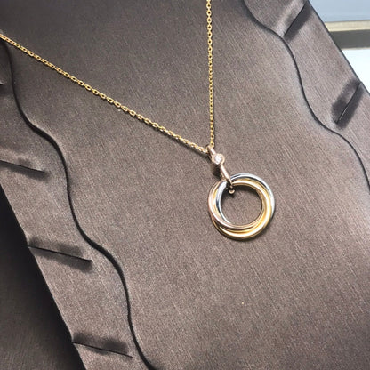 [Camiery] TRINITY  NECKLACE 1 DIAMOND