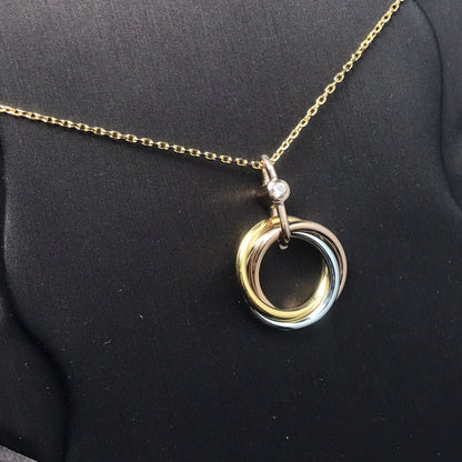 [Camiery] TRINITY  NECKLACE 1 DIAMOND