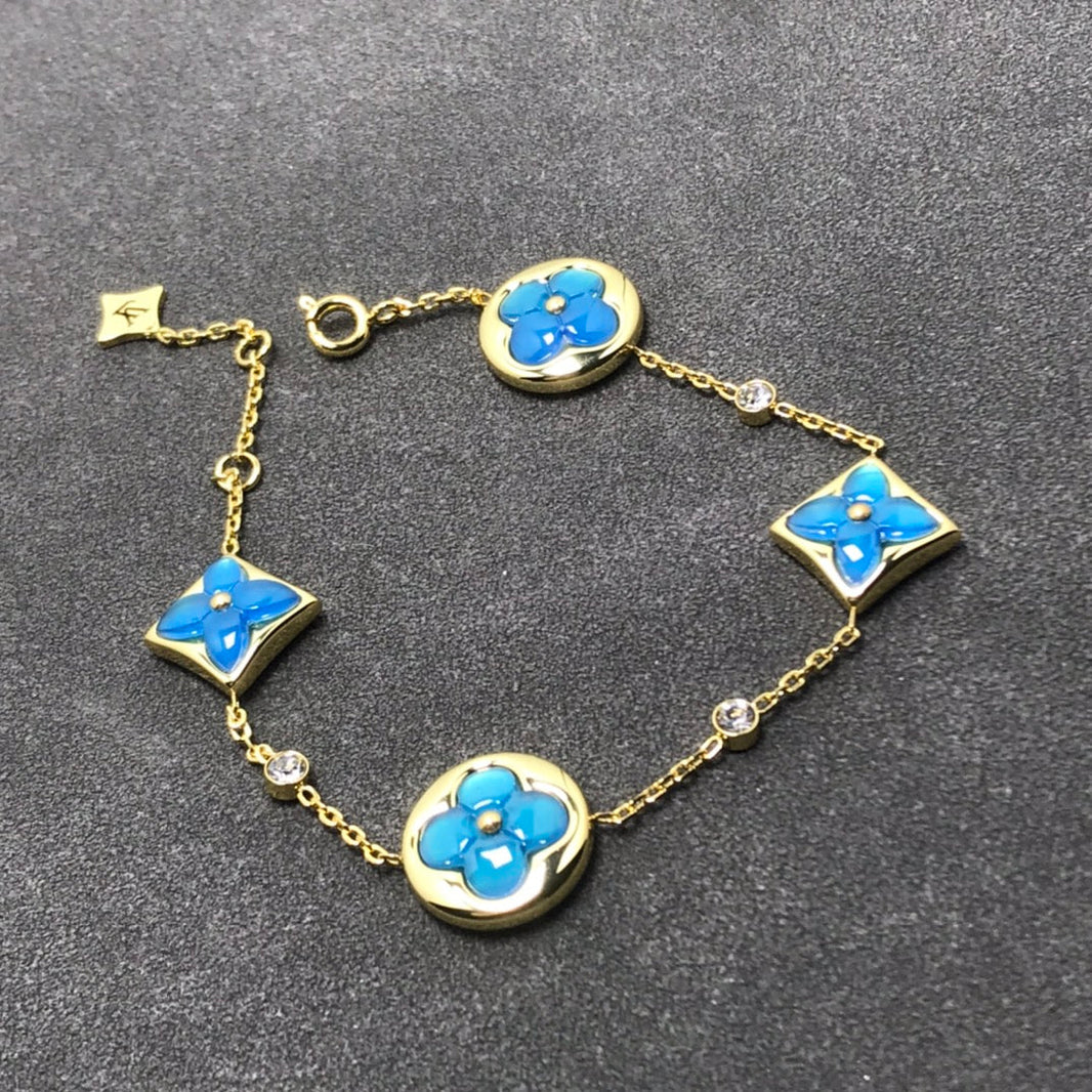 [Camiery]STAR AND SUN TURQUOISE 4 MOTIFS 3 DIAMONDS