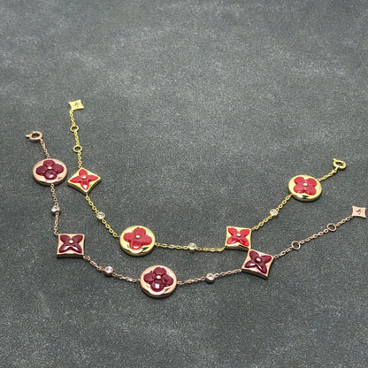 [Camiery]STAR AND SUN CARNELIAN 4 MOTIFS 3 DIAMONDS