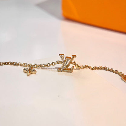 [Camiery]LOGO STAR MOTIF GOLD BRACELET