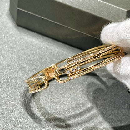 [Camiery]MOVE 10TH PAVED DIAMOND BRACELET