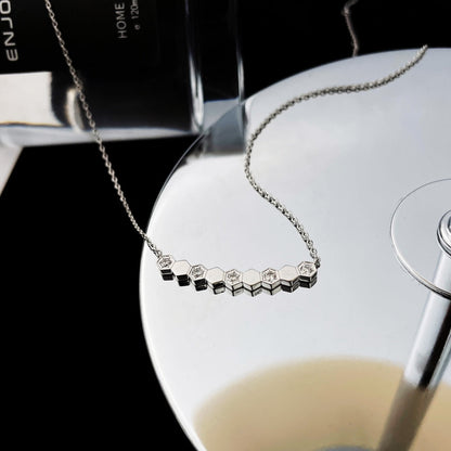 [Camiery]BEE MY LOVE DIAMOND NECKLACE