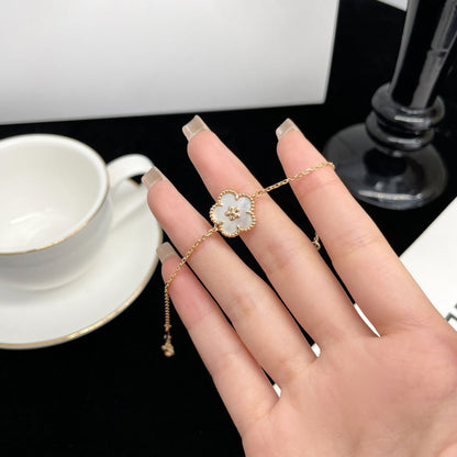 [Camiery]LUCKY SPRING ROSE GOLD MOP BRACELET