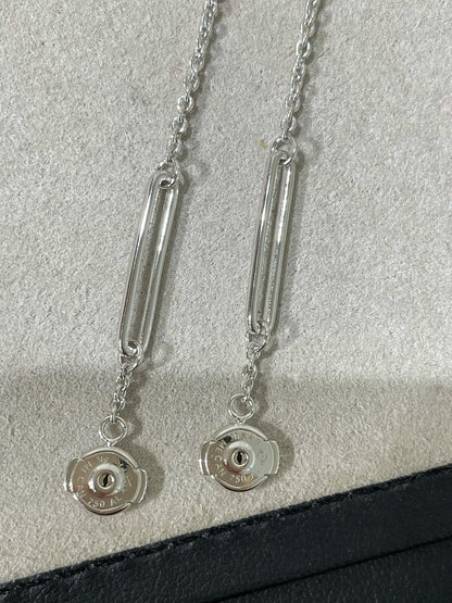[Camiery]CHAINE CHAOS DIAMOND DROP EARRINGS