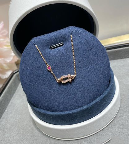 [Camiery]FORCE 10 DIAMOND CHAIN LINK PINK GOLD BRACELET