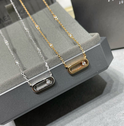 [Camiery]MOVE UNO DIAMOND NECKLACE
