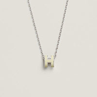 [Camiery]HM CLIC YELLOW ENAMEL GOLD NECKLACE