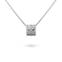 [Camiery]PERLEE PEDANT SIVLER DIAMOND NECKLACE