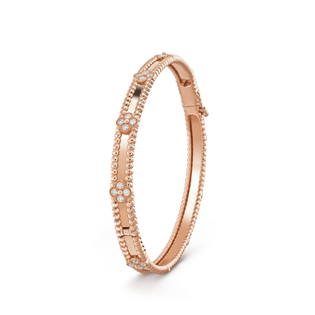 [Camiery]CLOVER BRACELET 4MM DIAMONDS