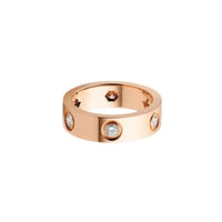 [Camiery] LOVE 5.5MM 6 DIAMOND RING