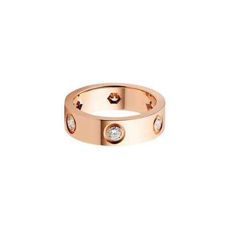 [Camiery] LOVE 5.5MM 6 DIAMOND RING