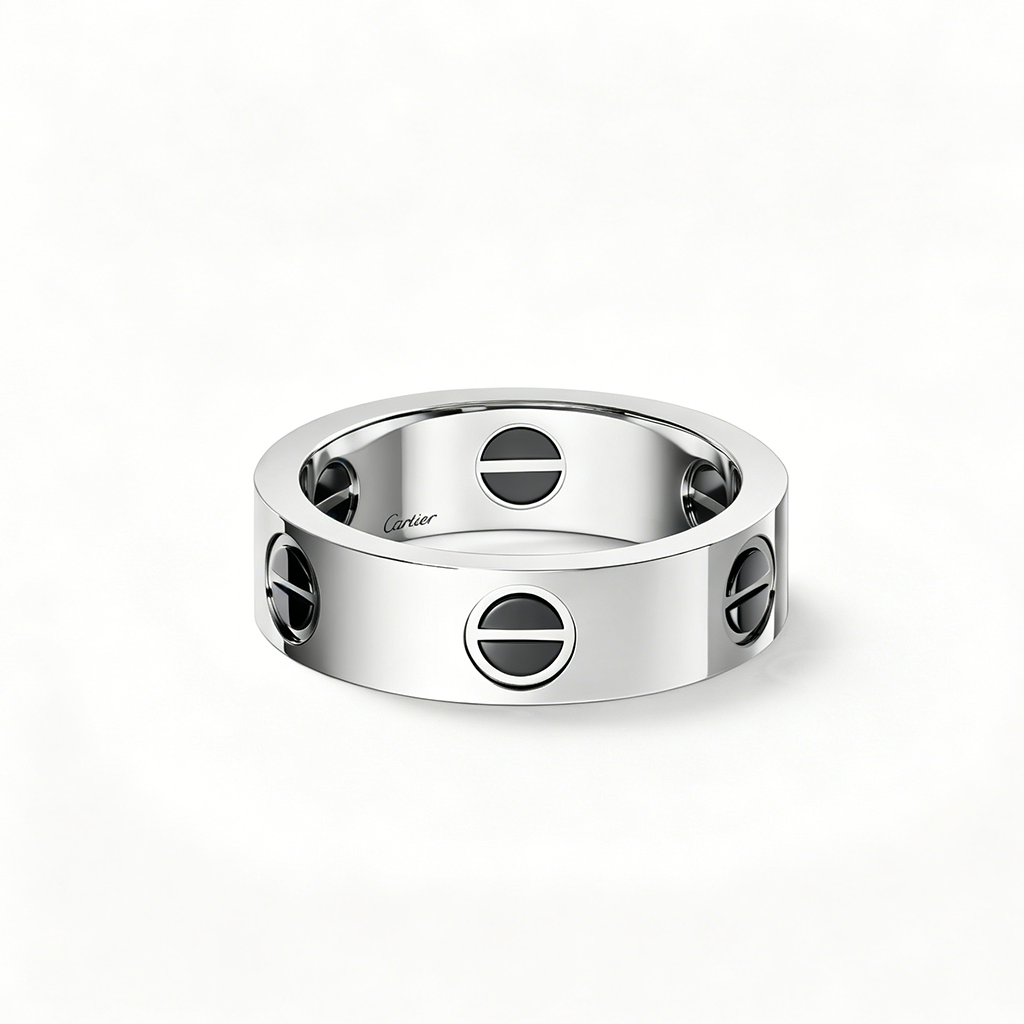 [Camiery] LOVE RING 5.5MM NO DIAMONDS  CERAMIC