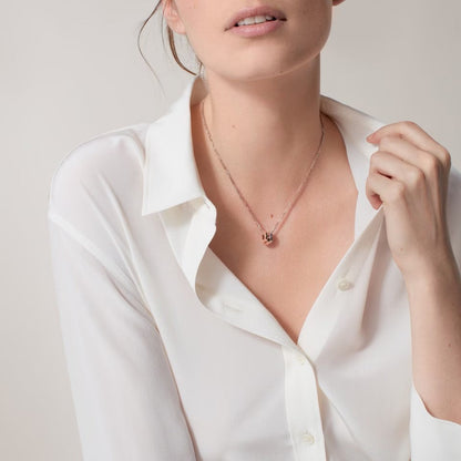 [Camiery] LOVE 6 DIAMOND PENDANT NECKLACE