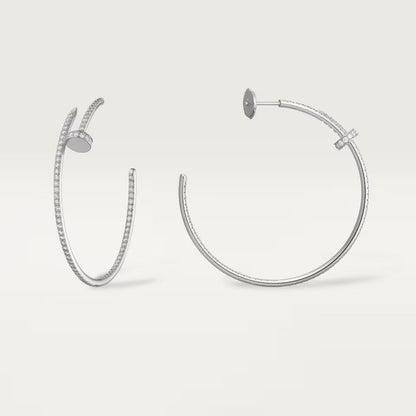 [Camiery] JUSTE FULL DIAMOND LARGE EARRINGS