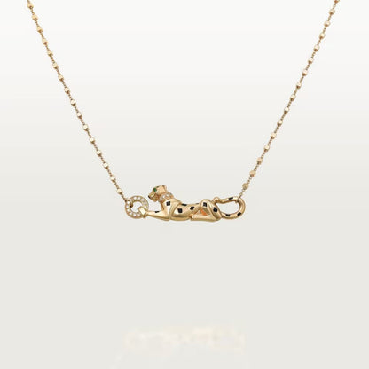 [Camiery] PANTHERE FULL DIAMOND NECKLACE