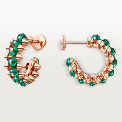 [Camiery] CLASH 7.9MM AGATE CHALCEDONY EARRINGS
