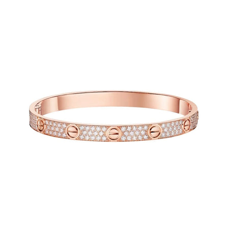 [Camiery] LOVE BRACELET 6.1MM DIAMOND-PAVED
