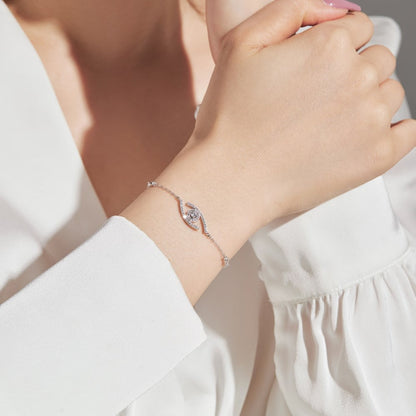 [Camiery]Lucky Eye Pave-Set Diamond Bracelet