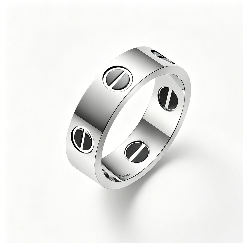 [Camiery] LOVE RING 5.5MM NO DIAMONDS  CERAMIC